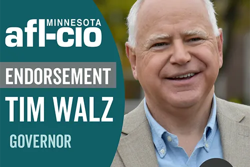 Governor Tim Walz seeks second term as Governor