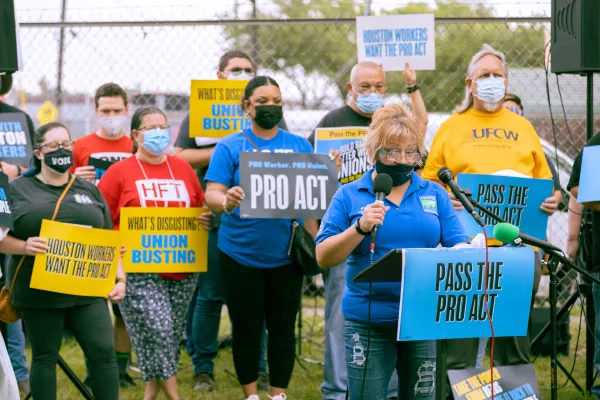 PRO Act Rally