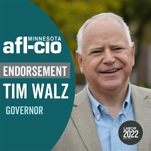 Governor Tim Walz seeks second term as Governor